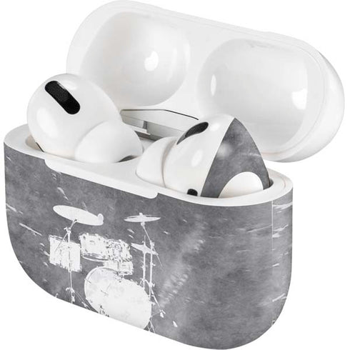 Faded Drumset AirPods Skins