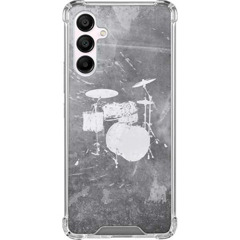 Faded Drumset Galaxy A16 5G Clear Case