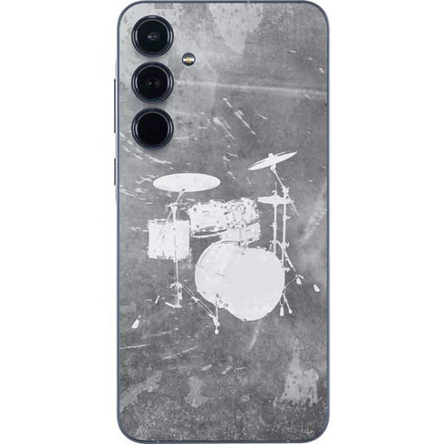 Faded Drumset Galaxy A35 5G Skin