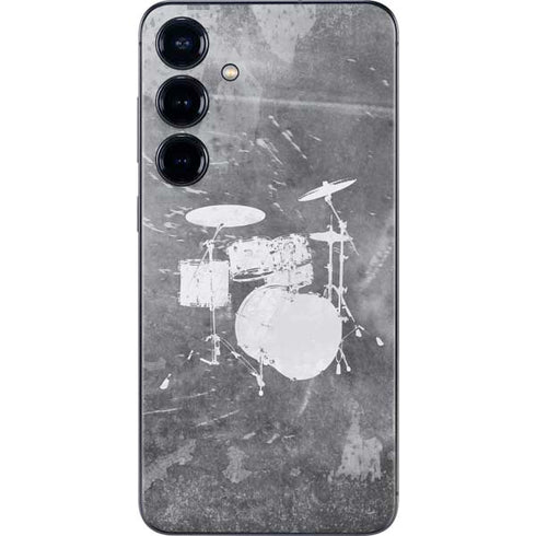 Faded Drumset Galaxy S25 Skin