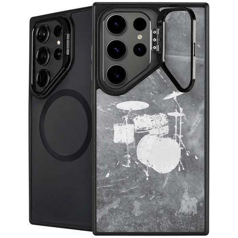 Faded Drumset Galaxy S25 Ultra Kickstand Case