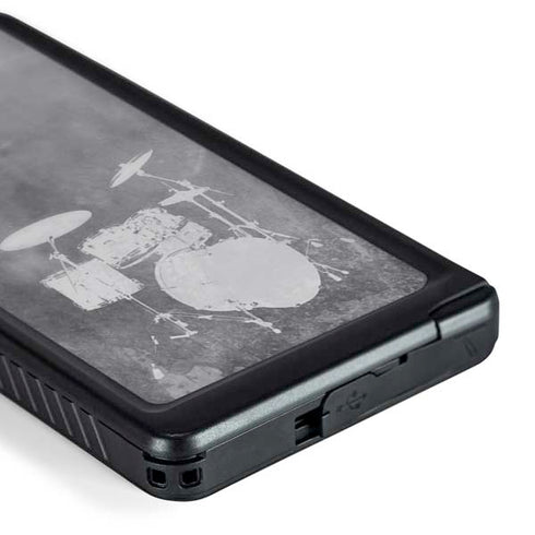 Faded Drumset Galaxy S24 Ultra Waterproof Case