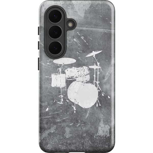 Faded Drumset Galaxy S26 Plus Impact Case