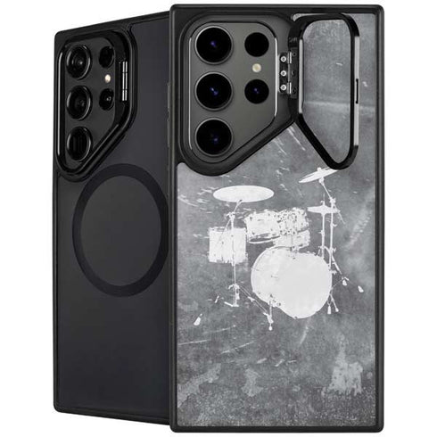 Faded Drumset Galaxy S26 Ultra Kickstand Case