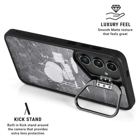 Faded Drumset Galaxy S26 Ultra Kickstand Case