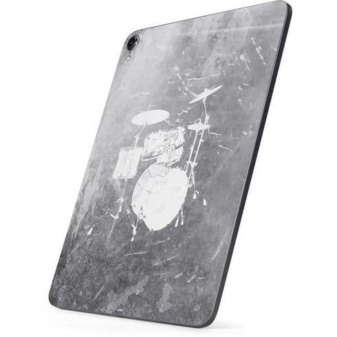 Faded Drumset Apple iPad Pro Skin