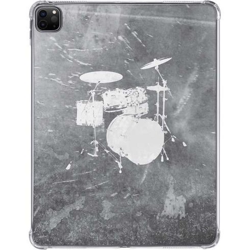 Faded Drumset iPad Pro 11in (2024) Clear Case