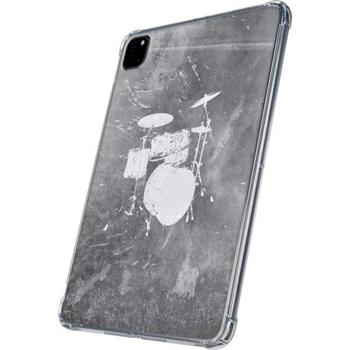 Faded Drumset iPad Pro 11in (2024) Clear Case