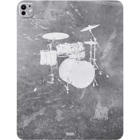 Faded Drumset iPad Pro 13in M4 (2024) Skin