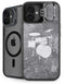 Faded Drumset iPhone 16 Plus Kickstand Case