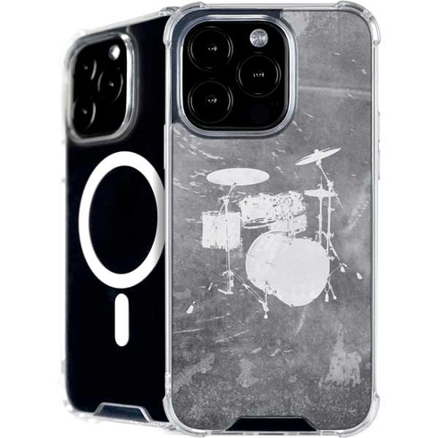 Faded Drumset iPhone 16 Pro MagSafe Case