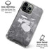 Faded Drumset iPhone 16 Pro Max Clear Case