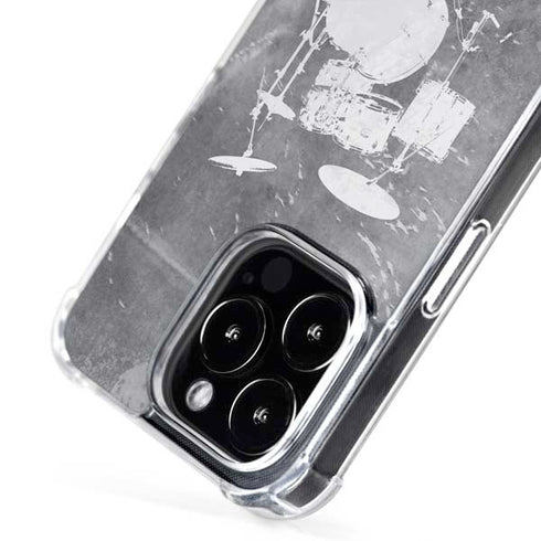Faded Drumset iPhone 16 Pro Max MagSafe Case
