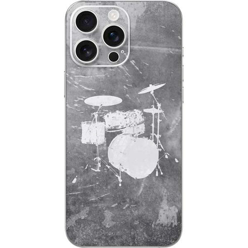 Faded Drumset iPhone 16 Pro Max Skin