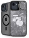 Faded Drumset iPhone 16e Kickstand Case