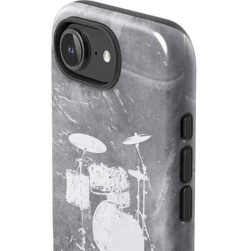 Faded Drumset iPhone 16e Impact Case