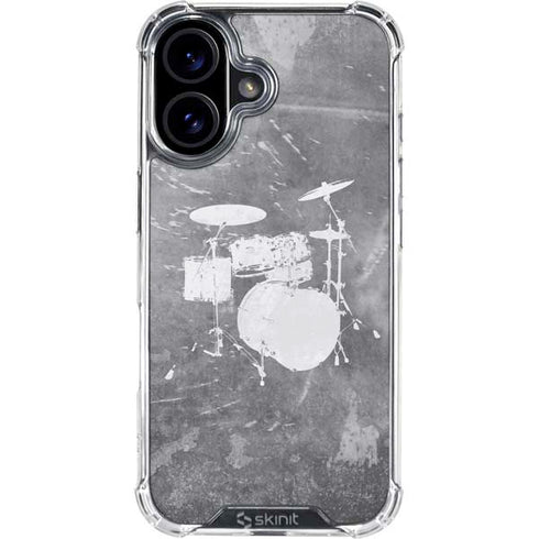 Faded Drumset iPhone 17 Clear Case
