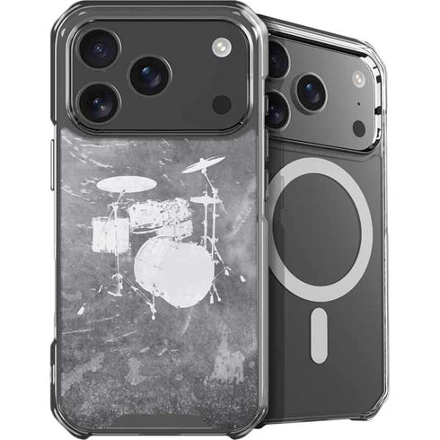 Faded Drumset iPhone 18 Pro Max MagSafe Case