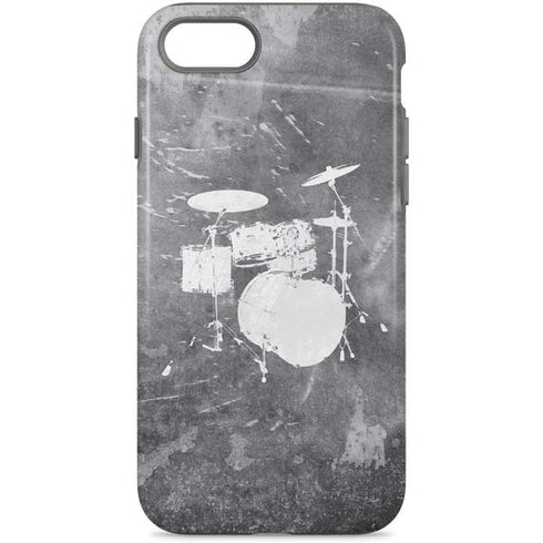 Faded Drumset iPhone Cases