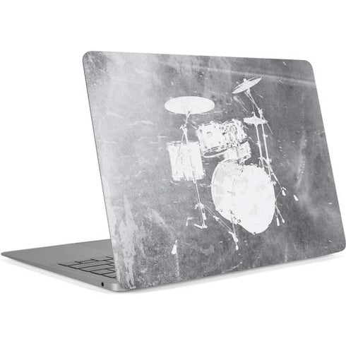 Faded Drumset Apple MacBook Air Skin