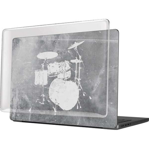 Faded Drumset MacBook Pro 14in (2021-24) Case plus Skin