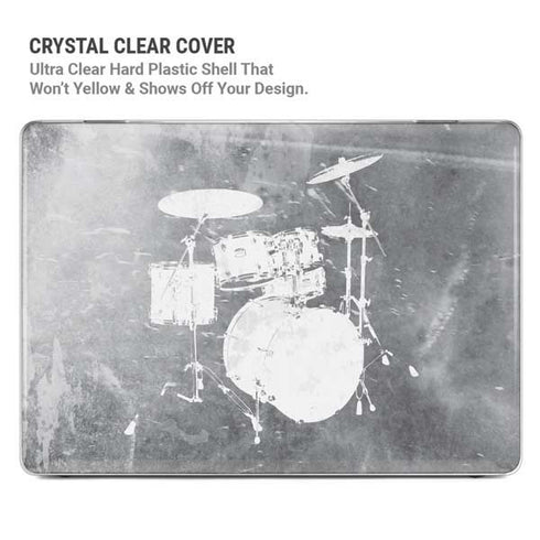 Faded Drumset MacBook Pro 14in (2021-24) Case plus Skin