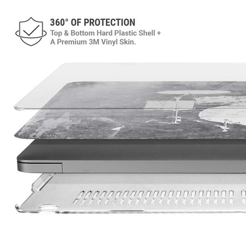 Faded Drumset MacBook Pro 14in (2021-24) Case plus Skin