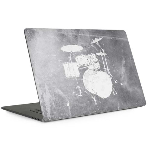 Faded Drumset MacBook Skins