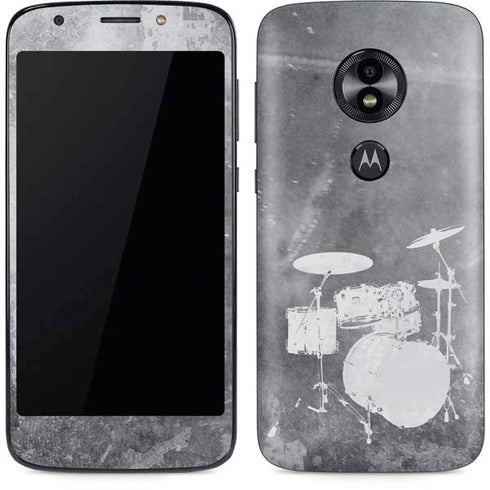 Faded Drumset Moto E5 Play Skin