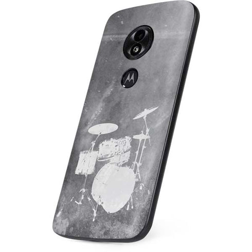 Faded Drumset Moto E5 Play Skin