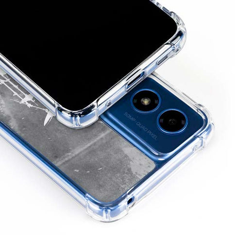 Faded Drumset Moto G Play 4G (2024) Clear Case