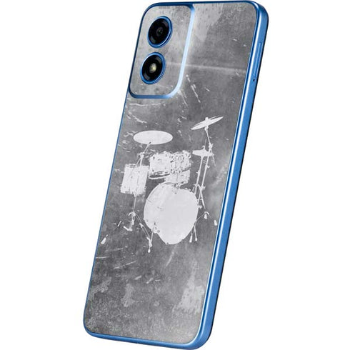 Faded Drumset Moto G Play 4G (2024) Skin