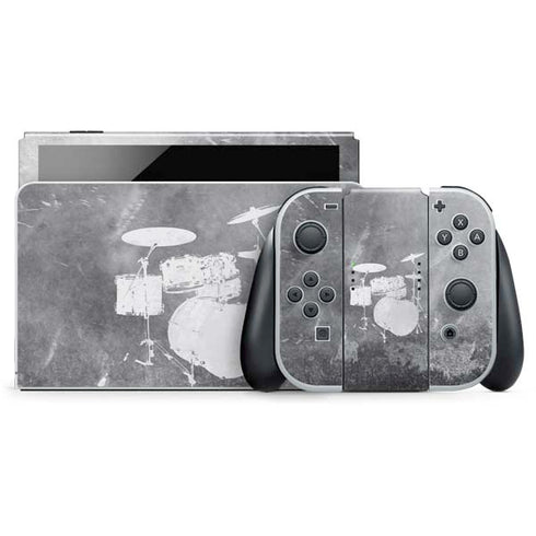 Faded Drumset Nintendo Skins