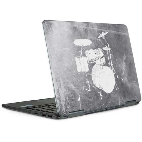 Faded Drumset Notebook 9 Pro 13in (2017) Skin
