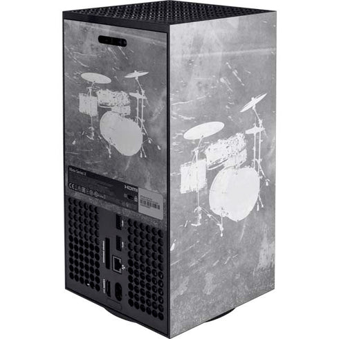 Faded Drumset XBox Series X Digital Edition Console Skin