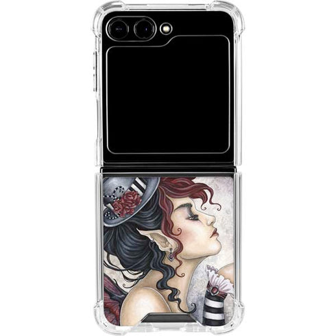 Fae-Risque by Amy Brown Galaxy Z Flip6 Clear Case