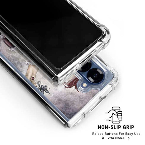 Fae-Risque by Amy Brown Galaxy Z Fold6 Clear Case