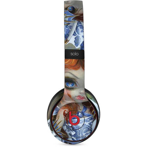 Fairy and Dragons with White and Blue Porcelain Wings by Jasmine Becket-Griffith Beats Solo 3 Wireless Skin