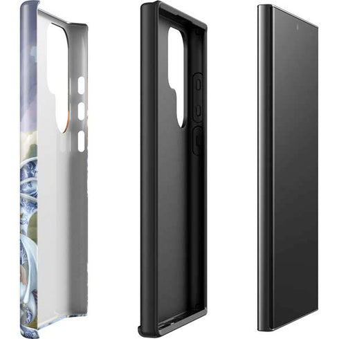 Fairy and Dragons with White and Blue Porcelain Wings by Jasmine Becket-Griffith Galaxy S23 Ultra Pro Case