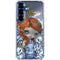 Fairy and Dragons with White and Blue Porcelain Wings by Jasmine Becket-Griffith Galaxy S25 Clear Case