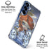 Fairy and Dragons with White and Blue Porcelain Wings by Jasmine Becket-Griffith Galaxy S25 Clear Case