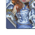 Fairy and Dragons with White and Blue Porcelain Wings by Jasmine Becket-Griffith Galaxy Z Fold6 Skin