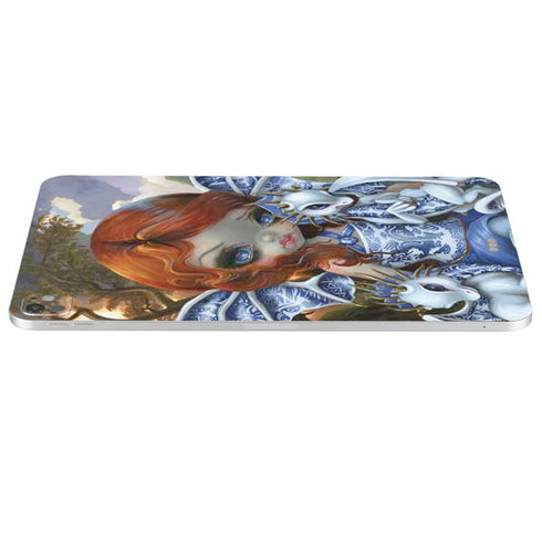 Fairy and Dragons with White and Blue Porcelain Wings by Jasmine Becket-Griffith iPad Pro 13in M4 (2024) Skin