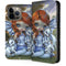 Fairy and Dragons with White and Blue Porcelain Wings by Jasmine Becket-Griffith iPhone 13 Pro Max Folio Case