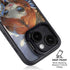 Fairy and Dragons with White and Blue Porcelain Wings by Jasmine Becket-Griffith iPhone 14 Kickstand Case