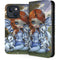 Fairy and Dragons with White and Blue Porcelain Wings by Jasmine Becket-Griffith iPhone 14 Plus Folio Case