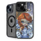 Fairy and Dragons with White and Blue Porcelain Wings by Jasmine Becket-Griffith iPhone 14 Plus Kickstand Case