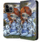 Fairy and Dragons with White and Blue Porcelain Wings by Jasmine Becket-Griffith iPhone 14 Pro Max Folio Case