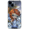Fairy and Dragons with White and Blue Porcelain Wings by Jasmine Becket-Griffith iPhone 15 Clear Case
