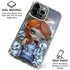 Fairy and Dragons with White and Blue Porcelain Wings by Jasmine Becket-Griffith iPhone 16 Pro Clear Case